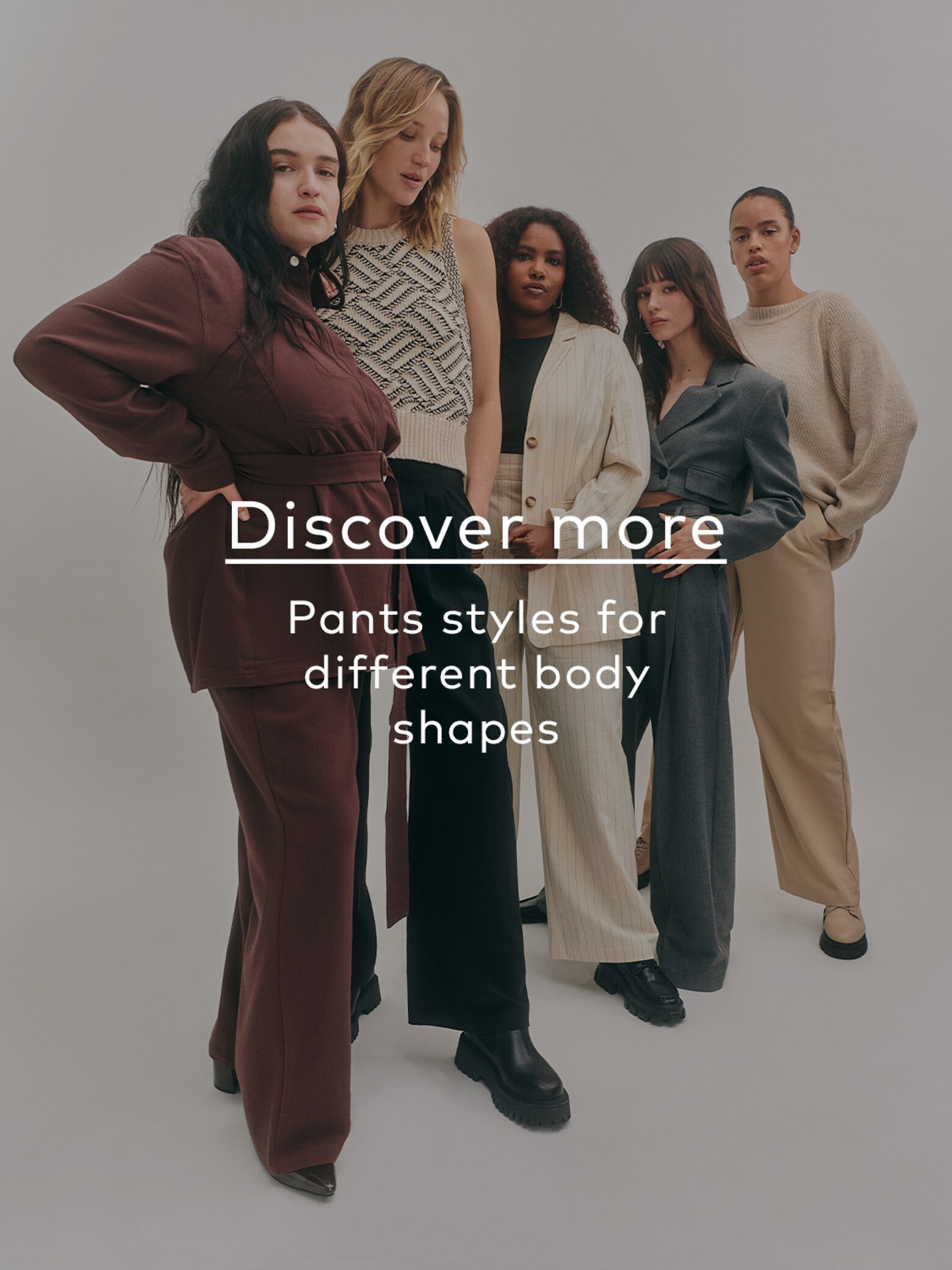 Original e irrepetible Pantalones para todas las siluetas