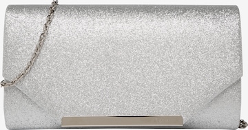 mascara Clutch 'ENVELOPE FOLD' in Silver: front