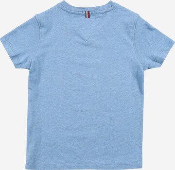 T-Shirt TOMMY HILFIGER en bleu : derrière