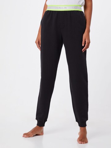 Pantalon de pyjama 'JOGGER' Calvin Klein Underwear en noir : devant