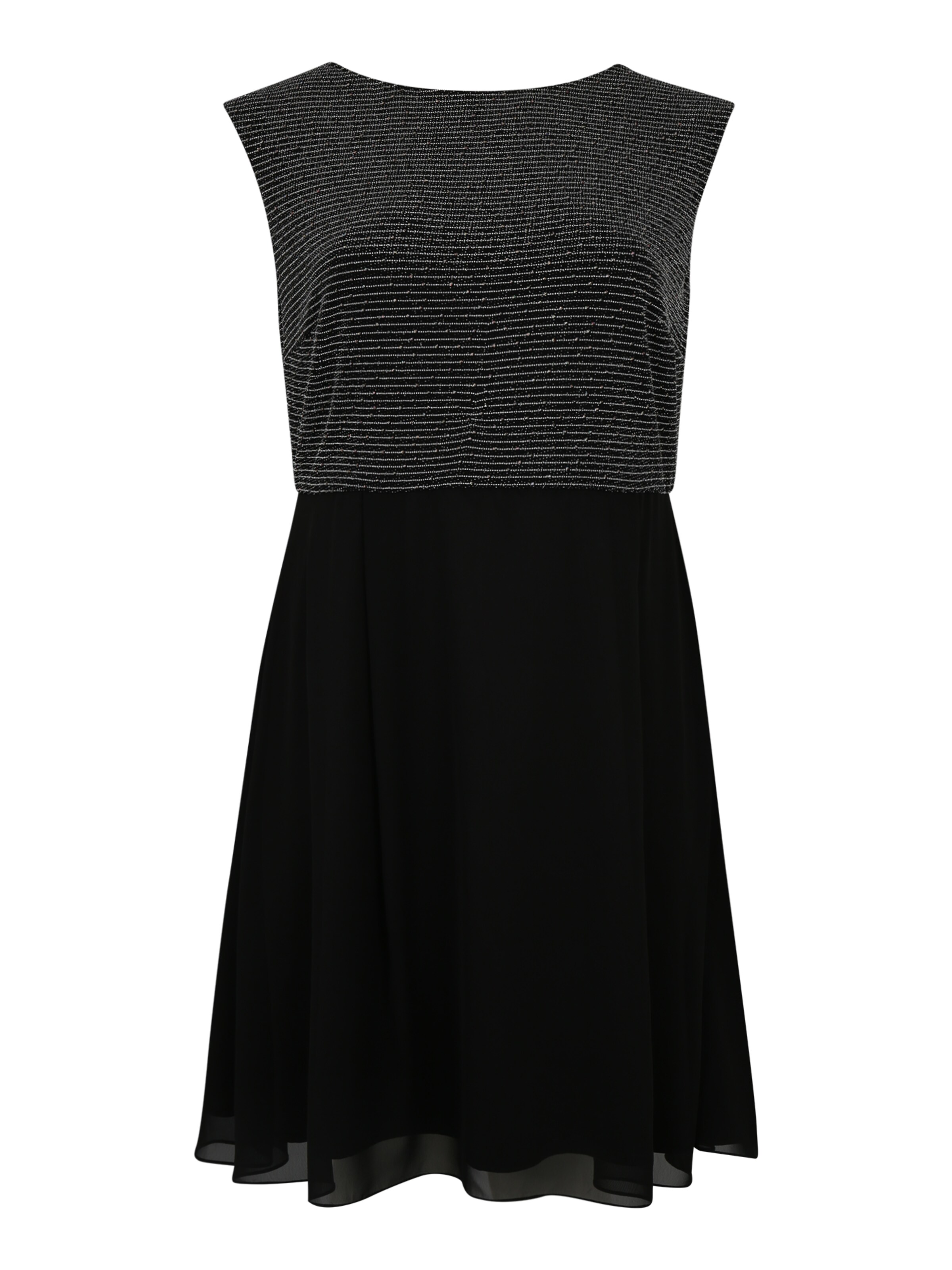 SWING Curve - Cocktailjurk in de kleur Zwart