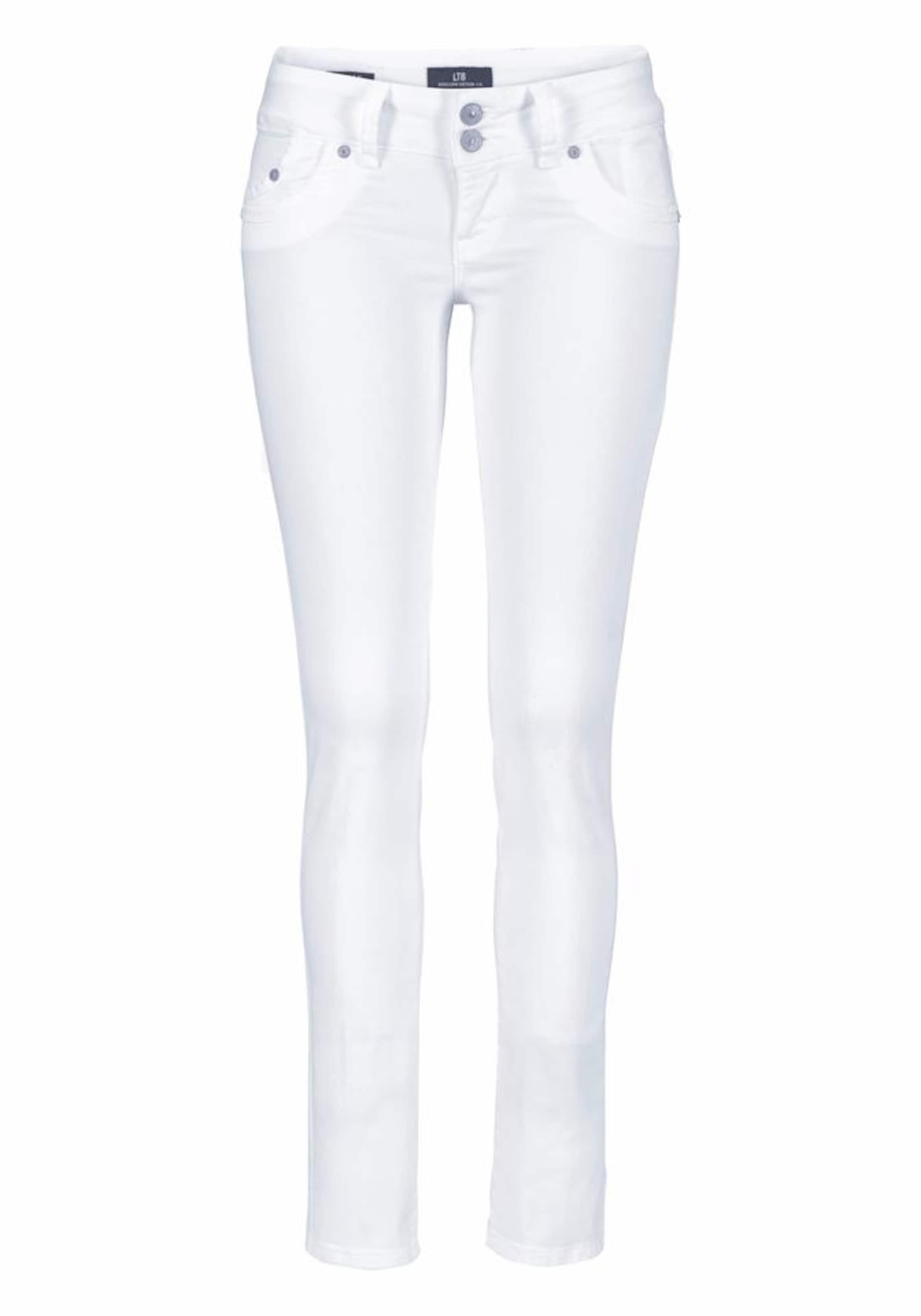 Skinny Jeans 'Molly' de la LTB pe alb: față