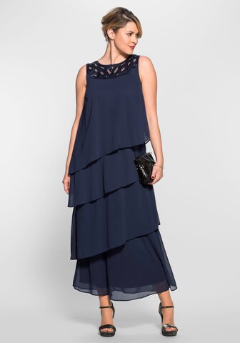 SHEEGO Abendkleid in Blau: predná strana