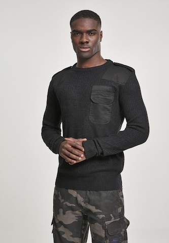 Brandit Sweater in Black: front