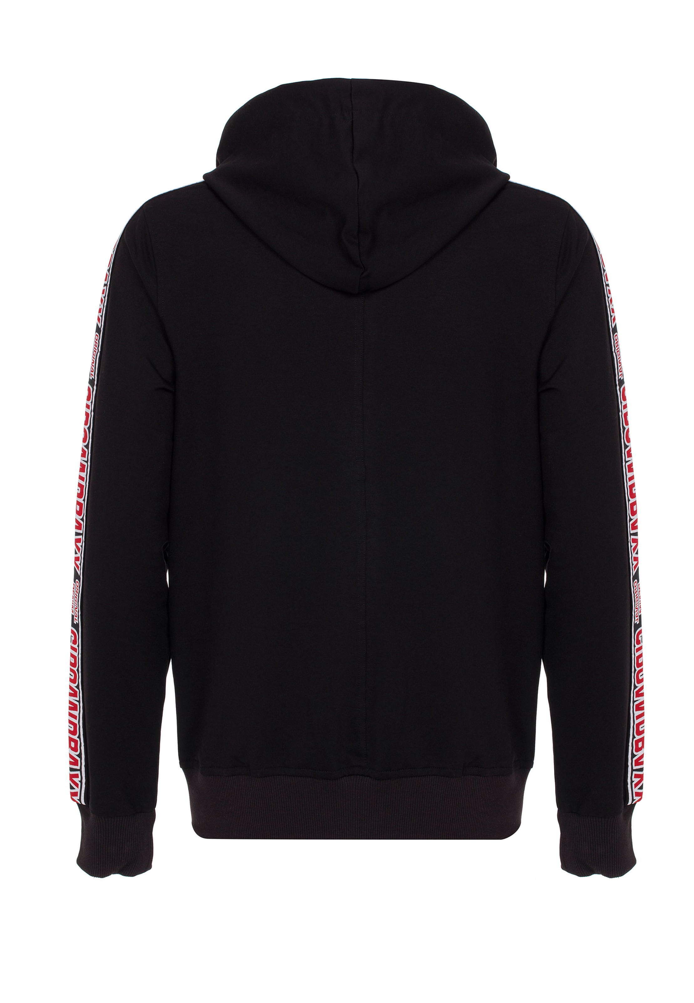 CIPO & BAXX Zip-Up Hoodie in Black