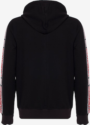 CIPO & BAXX Zip-Up Hoodie in Black