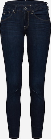 G-Star RAW Skinny Jeans 'Arc 3D' in Blauw: voorkant