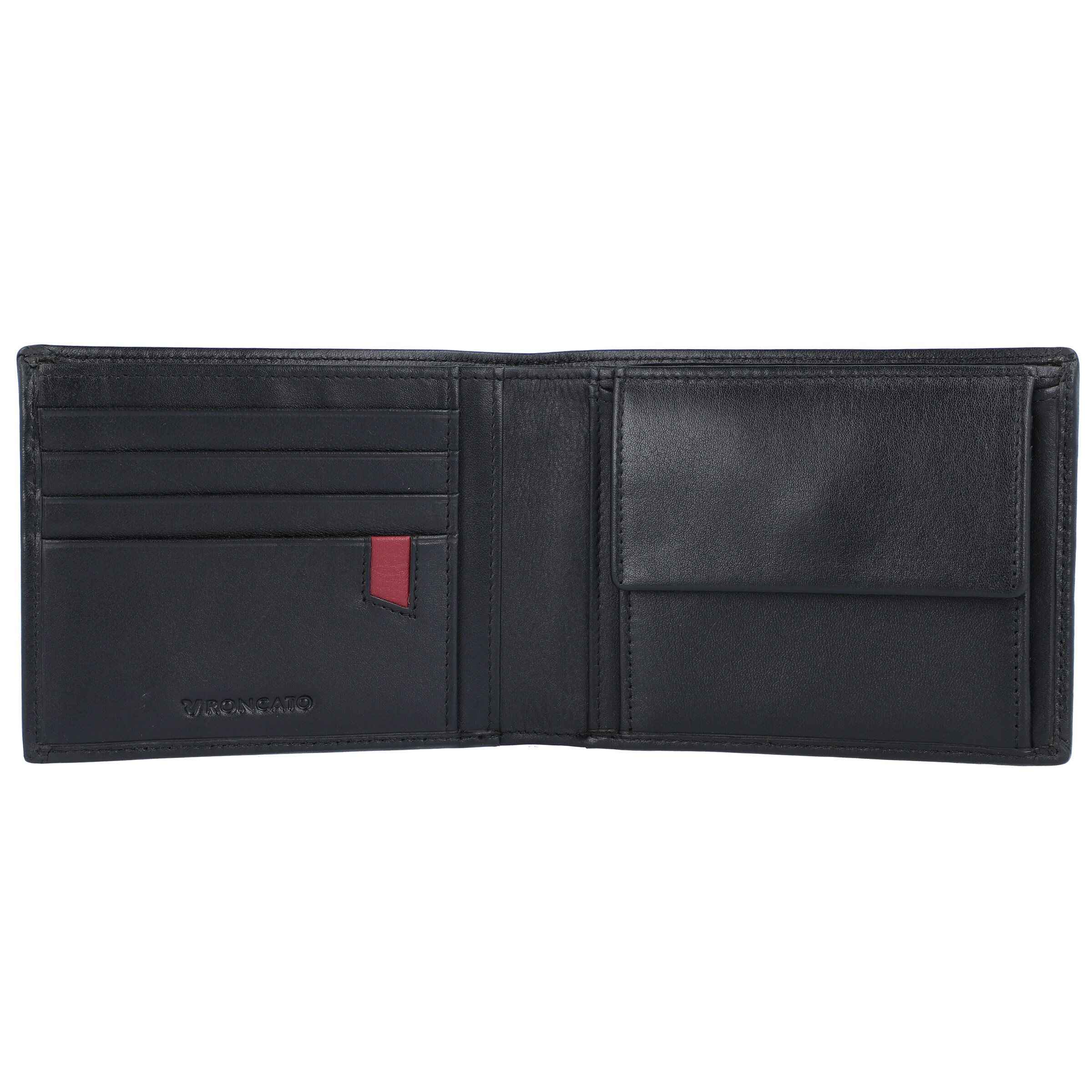 Roncato Geldbörse 'Pascal' in Schwarz