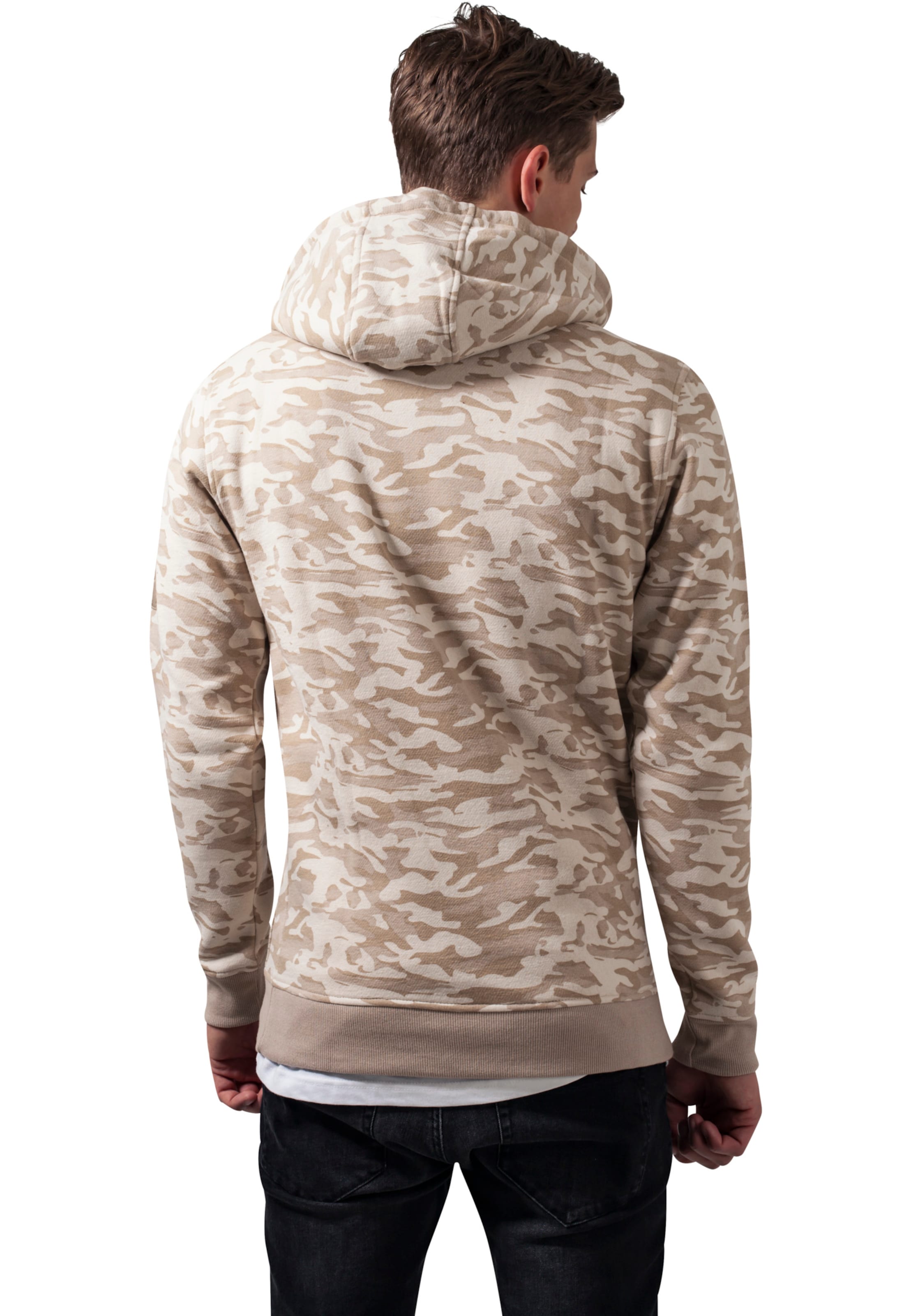 Urban Classics Sweatshirt in Beige
