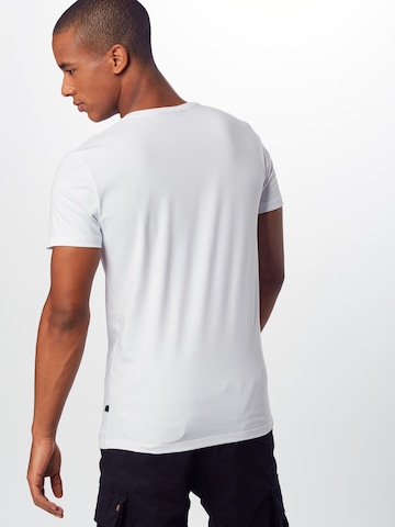 Casual Friday - Camiseta 'Lincoln' en blanco: atrás