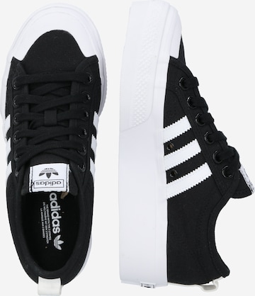 ADIDAS ORIGINALS - Sapatilhas baixas 'Nizza Platform' em preto