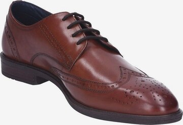 JOSEF SEIBEL Lace-Up Shoes 'Jonathan 05' in Brown