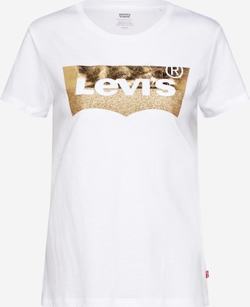 LEVI'S ® Shirt 'The Perfect Tee' in Wit: voorkant