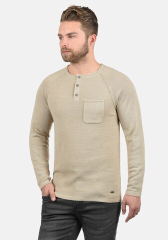BLEND Sweater 'Otto' in Beige: front