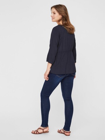 MAMALICIOUS Blouse in Blauw