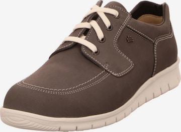 Finn Comfort Lace-Up Shoes in Brown: front