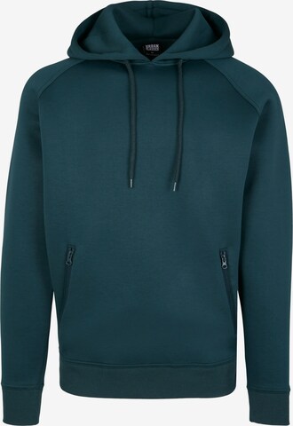 Urban Classics Sweatshirt in Groen: voorkant