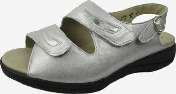 SOLIDUS Sandals in Silver: front