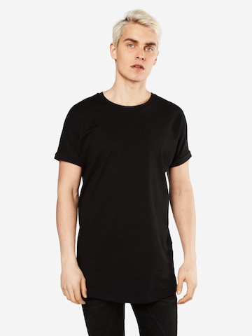 Urban Classics Shirt in Black: front