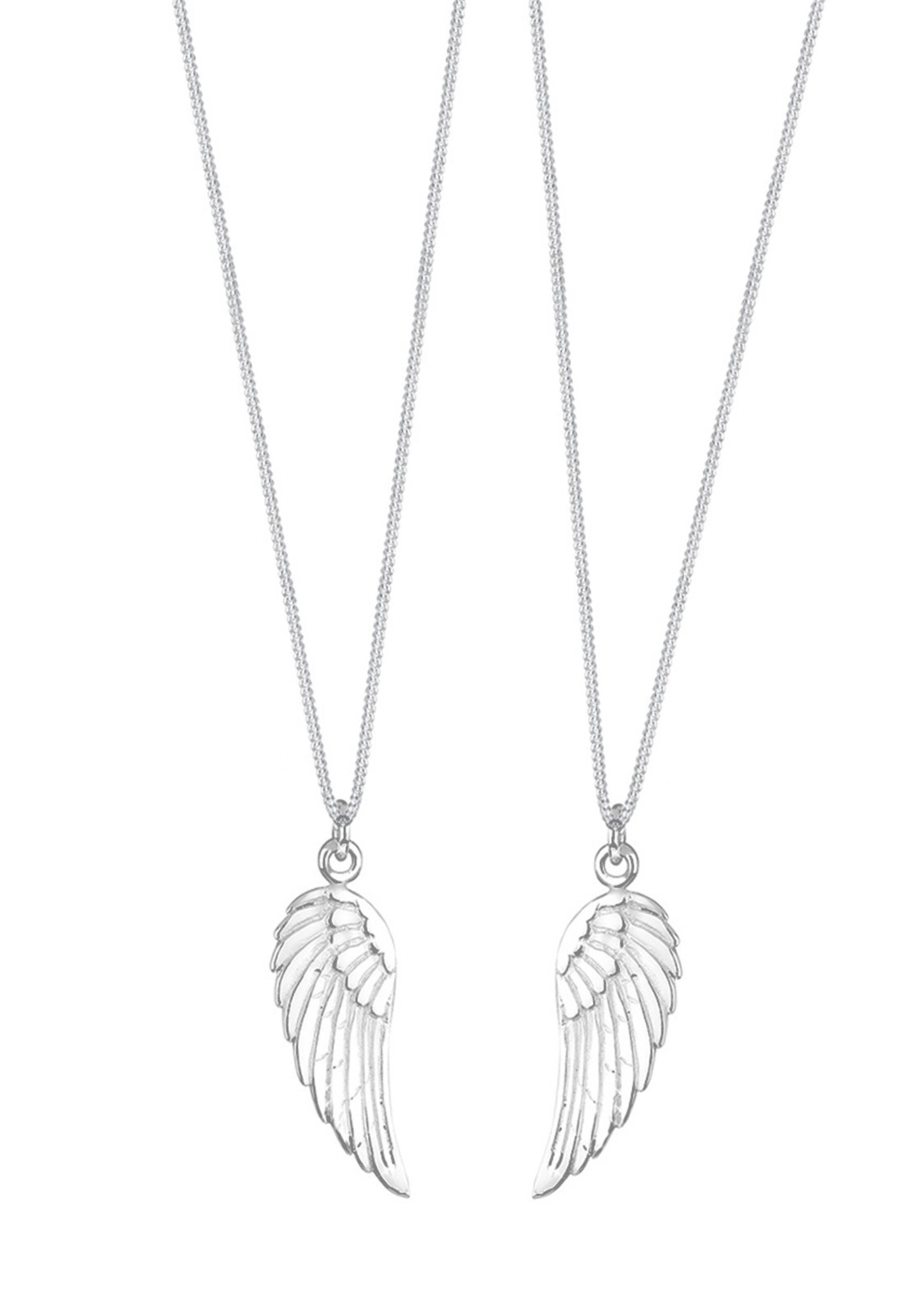 ELLI Ketting in Zilver: voorkant