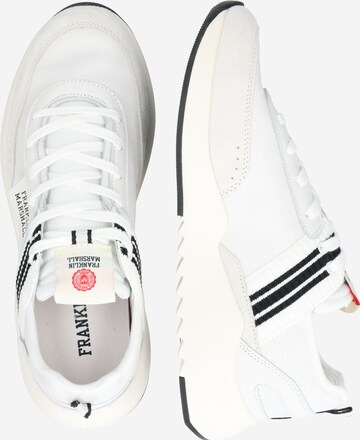 FRANKLIN & MARSHALL Sneaker 'ALPHA HOLES' in Weiß