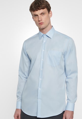 SEIDENSTICKER Regular fit Business shirt 'Modern' in Blue