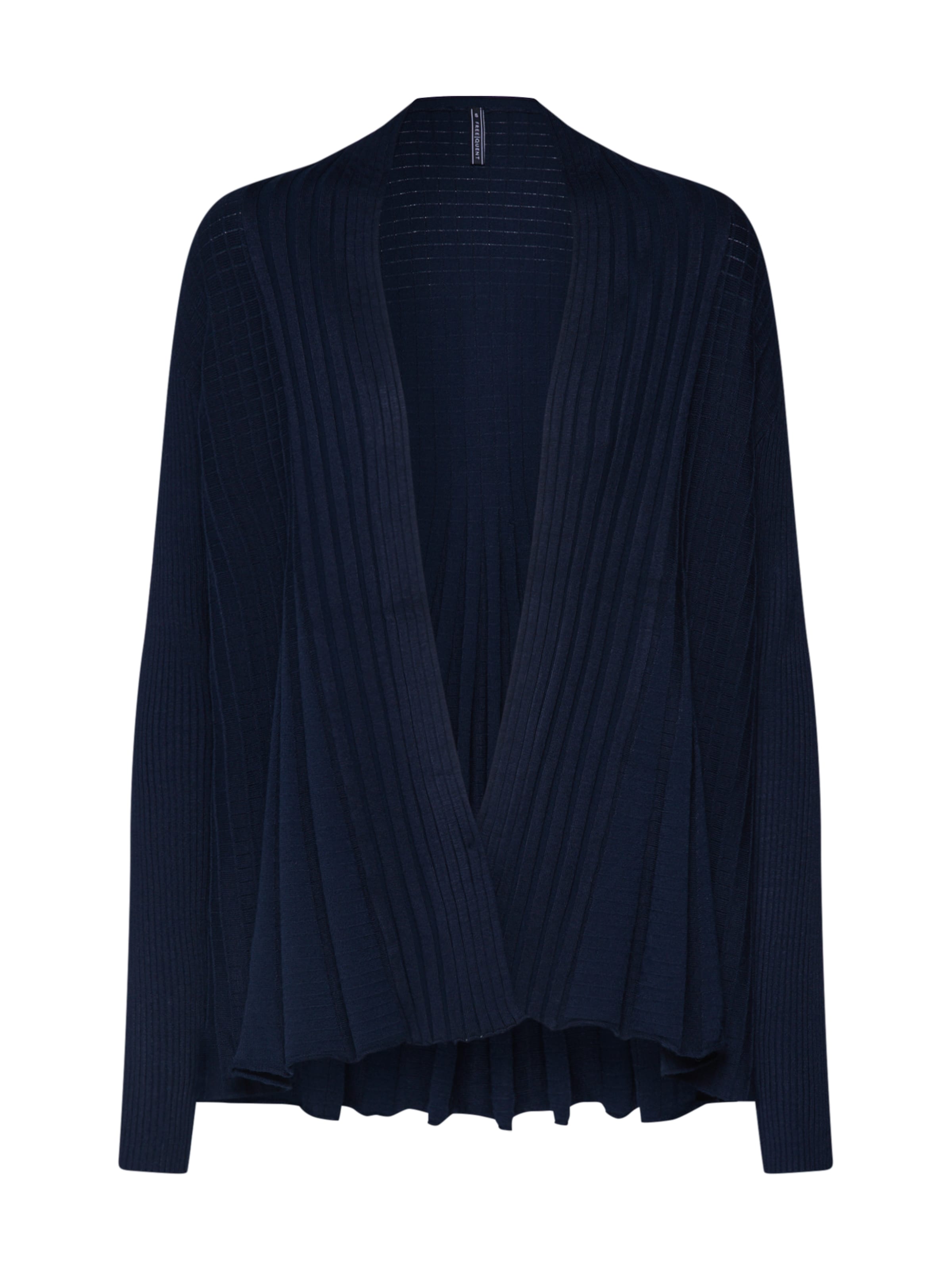 Freequent Вязаная кофта 'CLAUDISSE' в Синий: спереди