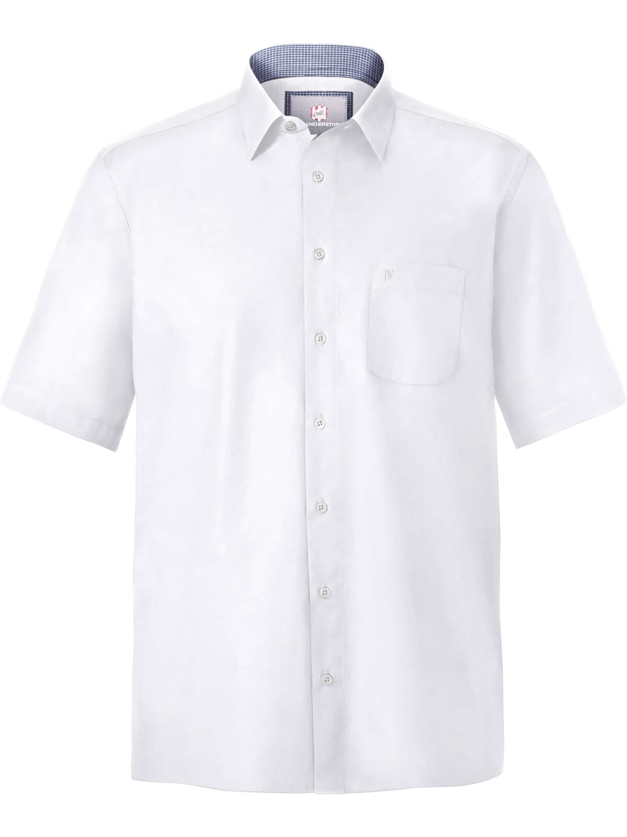 Jan Vanderstorm Button Up Shirt 'Meino' in White: front