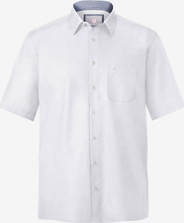 Jan Vanderstorm Button Up Shirt 'Meino' in White: front