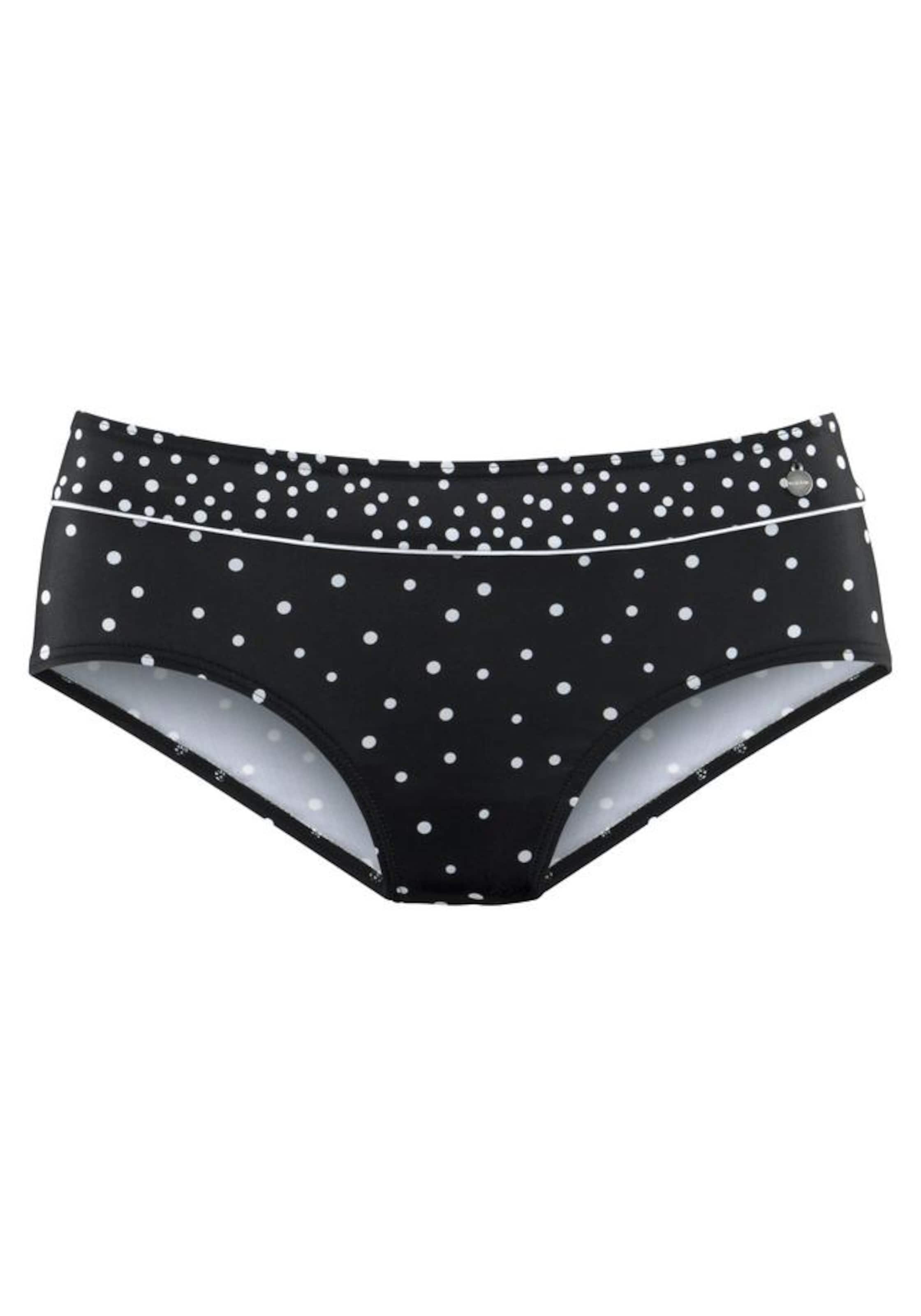 LASCANA Низ бикини 'Leona' в Черный: спереди