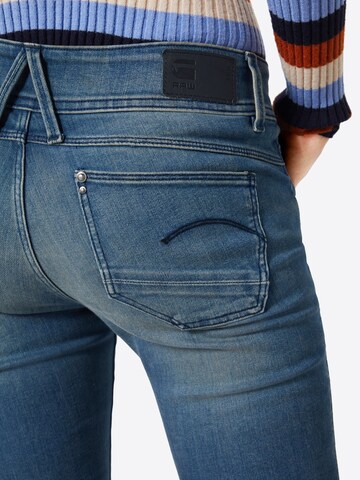 Skinny Jean 'Lynn' G-STAR en bleu