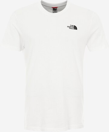 Coupe regular T-Shirt 'Simple Dome' THE NORTH FACE en blanc : devant