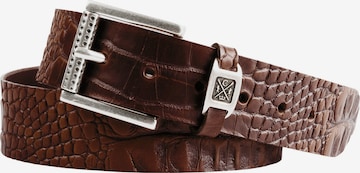 CAMP DAVID Belt in Brown: front