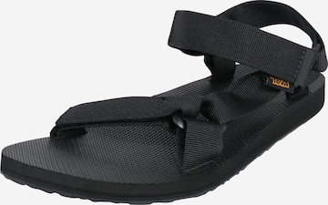 TEVA Hiking Sandals 'Original Universal' in Black: front