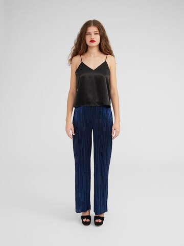 EDITED Wide leg Trousers 'Jessa' in Blue