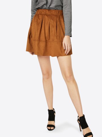 Moves Skirt 'Kia' in Brown: front