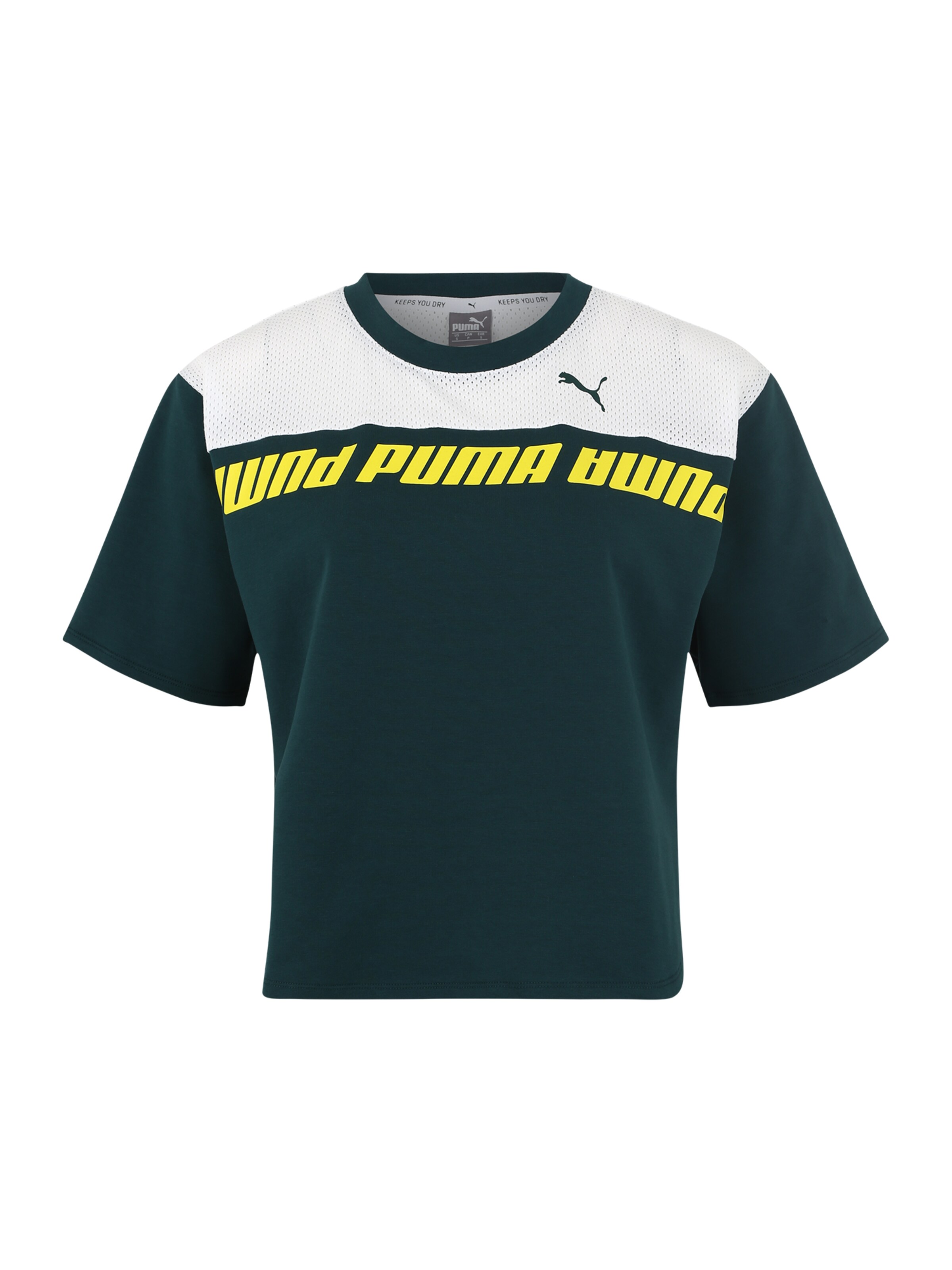 PUMA - Functioneel shirt 'Modern Sports Sweat' in de kleur Geel