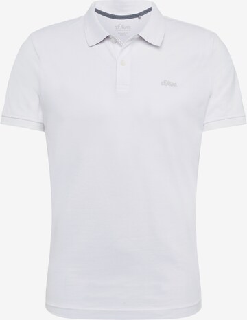 s.Oliver Poloshirt in Weiß: predná strana