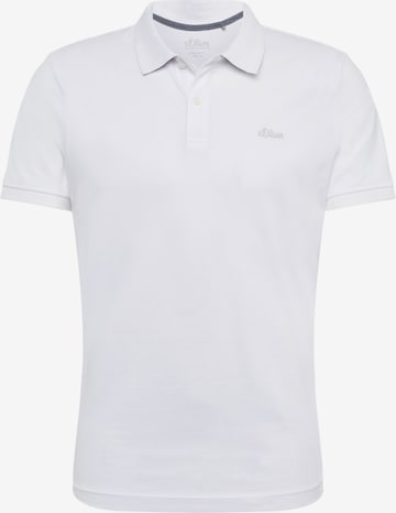 s.Oliver Poloshirt in Weiß: predná strana