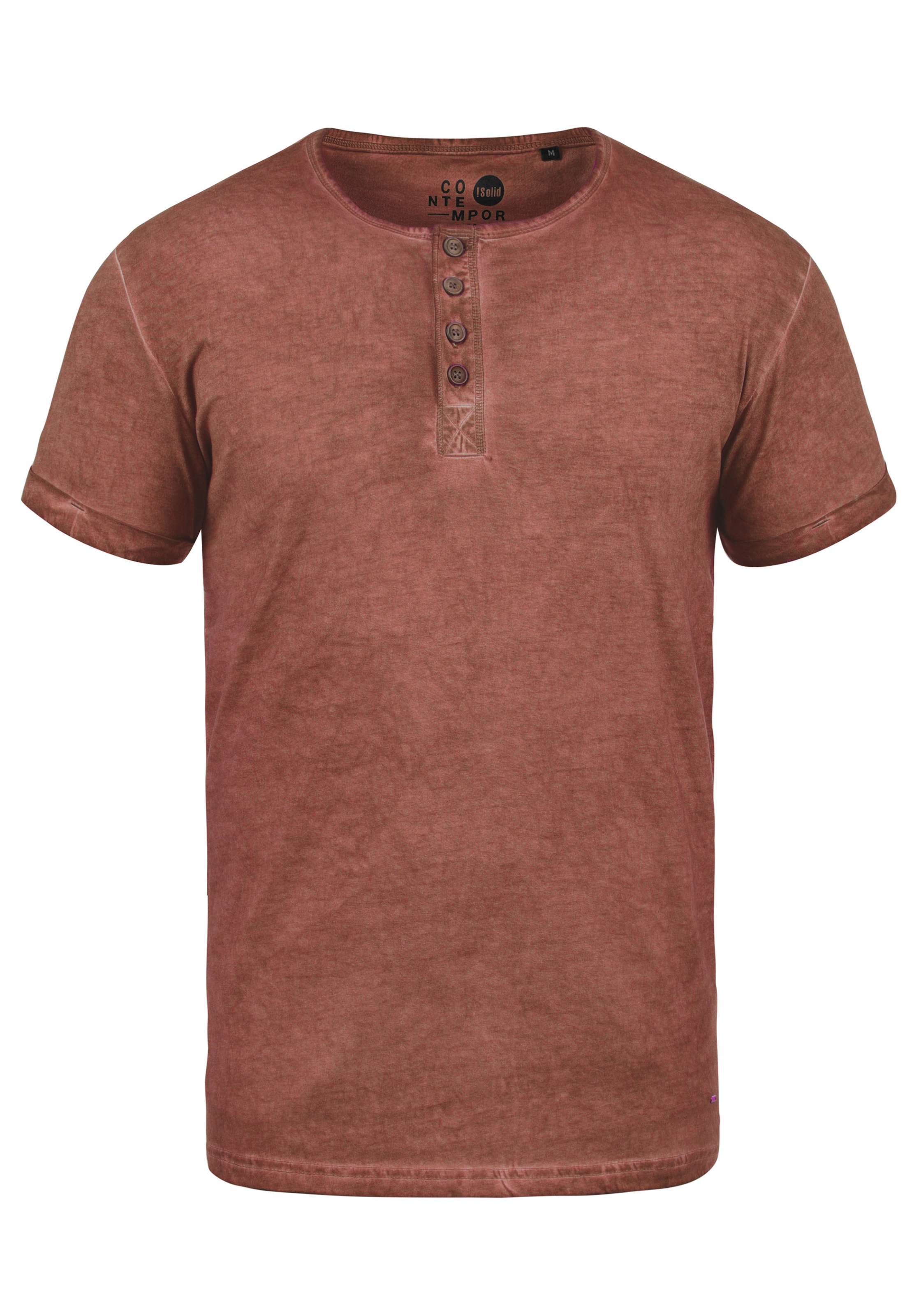 !Solid - Camisa 'Tihn' em castanho: frente