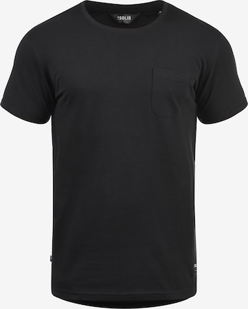 !Solid Shirt 'Bob' in Black: front