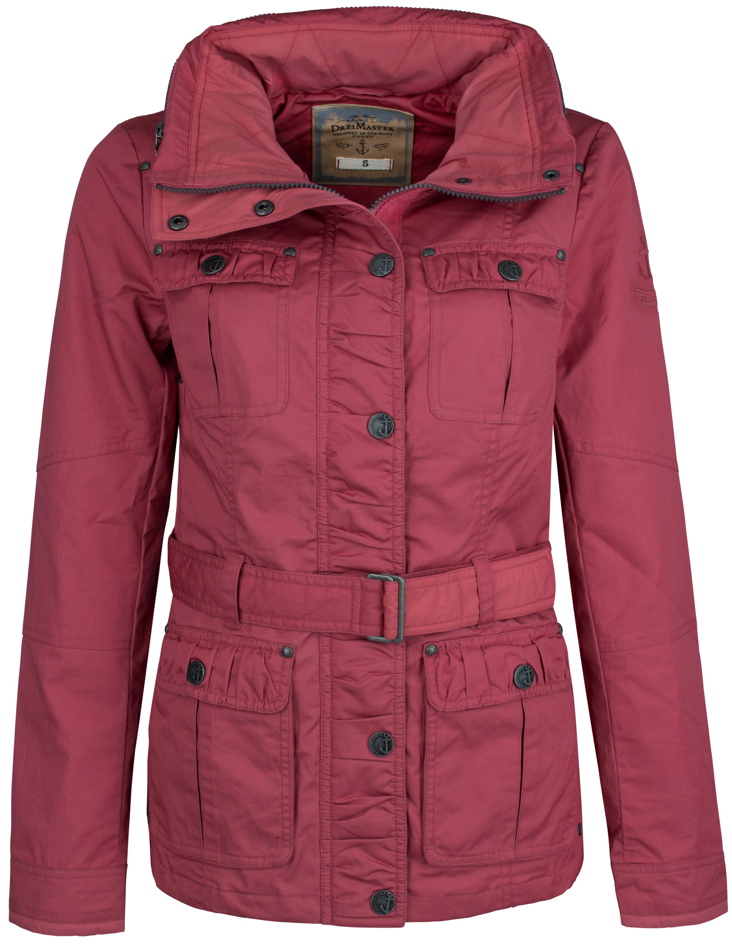 DREIMASTER - Tussenjas in de kleur Pastelrood