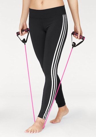 ADIDAS SPORTSWEAR Skinny Sporthose 'Believe This' in Schwarz: Vorderseite