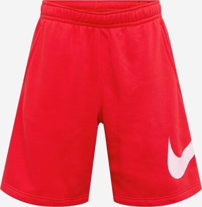 Pantaloni Nike Sportswear pe roșu / alb, Vizualizare produs