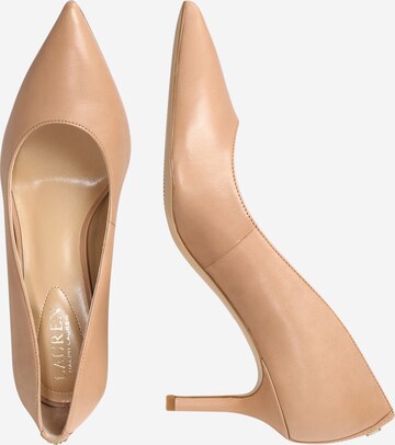 Lauren Ralph Lauren - Zapatos con plataforma 'Lanette' en beige