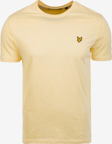 T-Shirt Lyle & Scott en jaune : devant