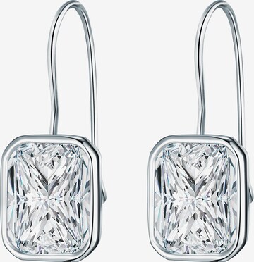 Boucles d'oreilles Rafaela Donata en argent : devant