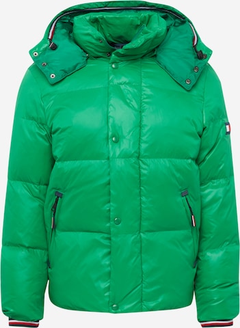 TOMMY HILFIGER Winterjas in Groen: voorkant