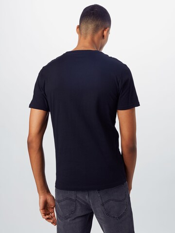 Lee Regular fit Shirt 'WOBBLY LOGO TEE' in Black
