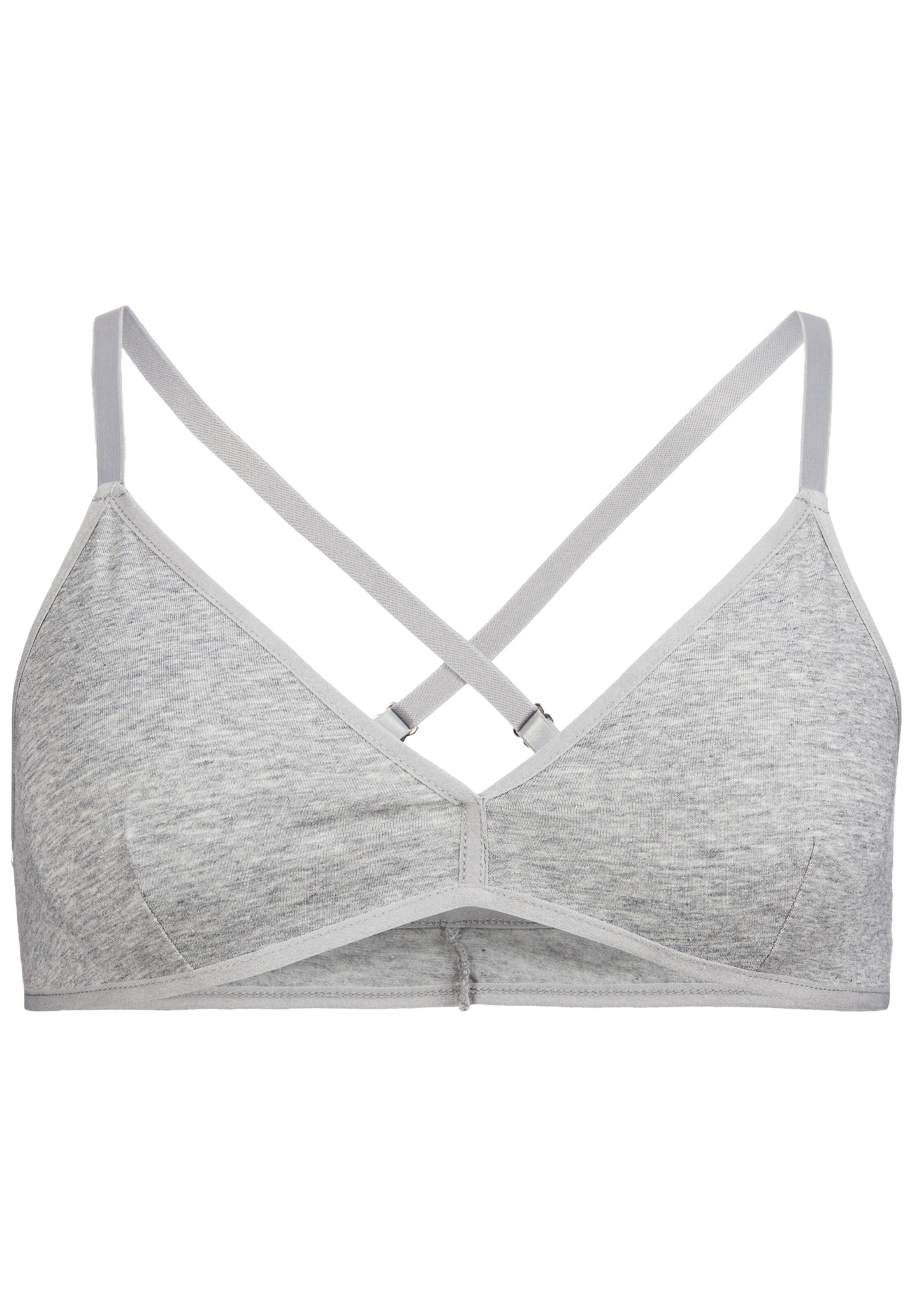 VATTER - 'Fine Frida' Triangle Bra in grau